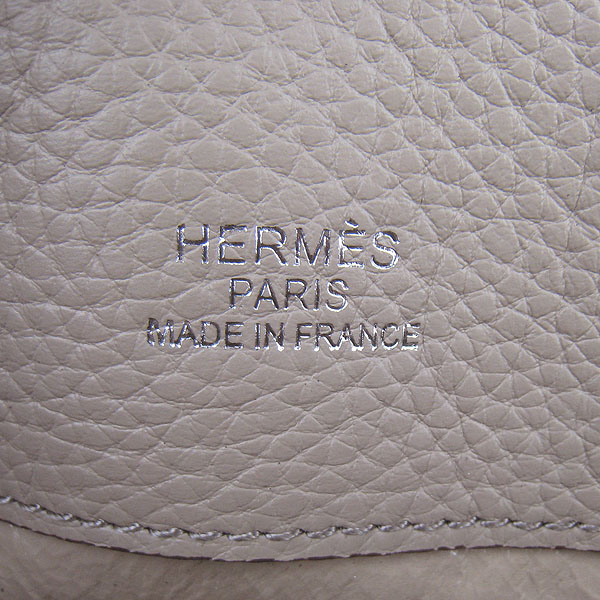 Replica Hermes Jypsiere 34 Togo Leather Messenger Bag Grey H2804 - 1:1 Copy